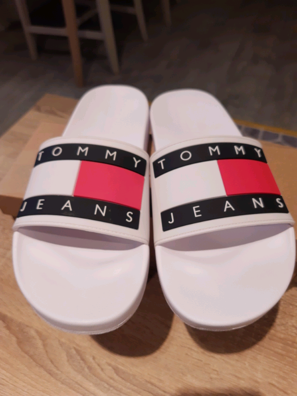 tommy hilfiger sliders schuh